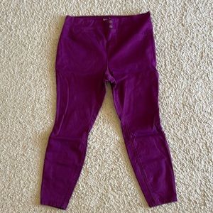 Terra & Sky berry colored skinny pant